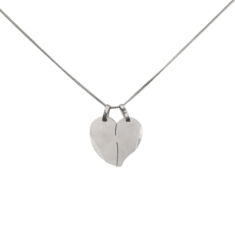 Dije Corazón de la amistad-Plata 925 esterlina-Sin Piedra-CP3283 sinpiedra