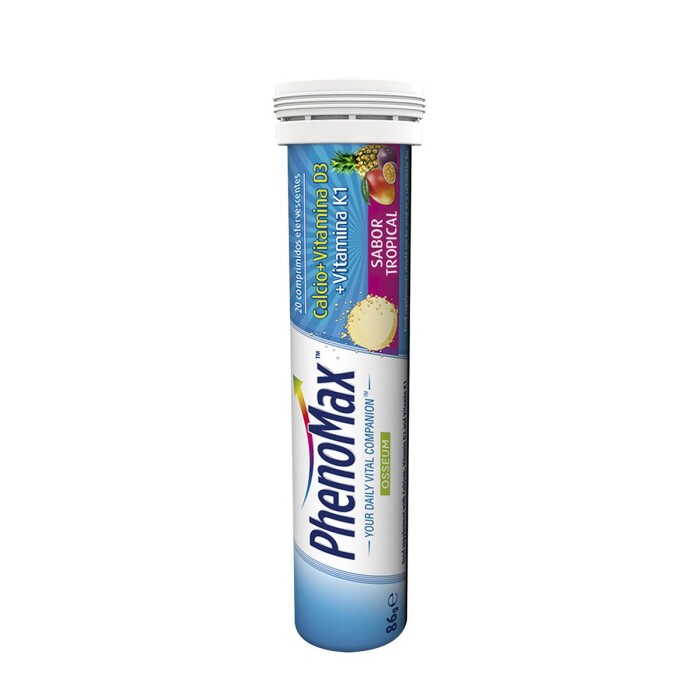 PHENOMAX CALCIO + VIT. D + VIT. K1 TUBO única