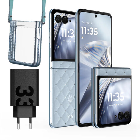 Motorola Razr 60 12gb + 12gb Ram 512gb Swarovski 50mp CEL MOTOROLA RAZR 60 12/512GB CELESTE
