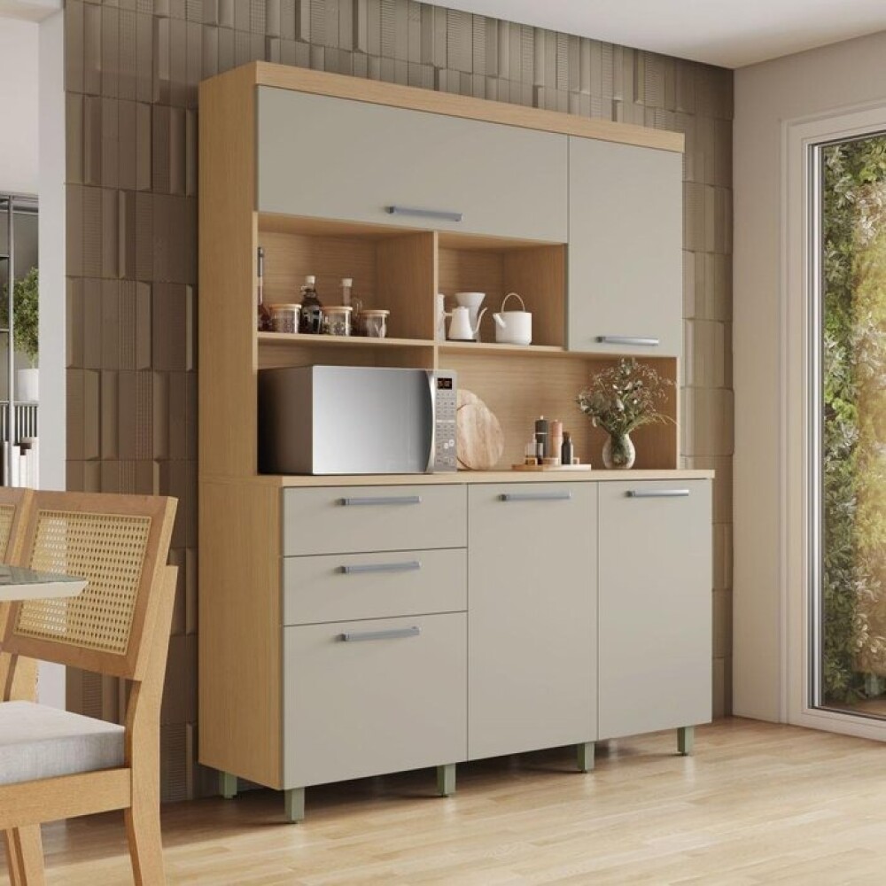Mueble para cocina 5 Puertas 2 Cajones - Nobleza Mueble para cocina 5 Puertas 2 Cajones - Nobleza