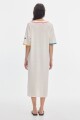 Vestido Pol Open Cream