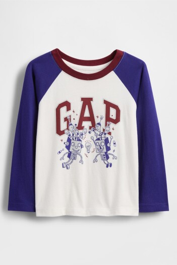 Remera Logo Gap Toddler Niño New Off White