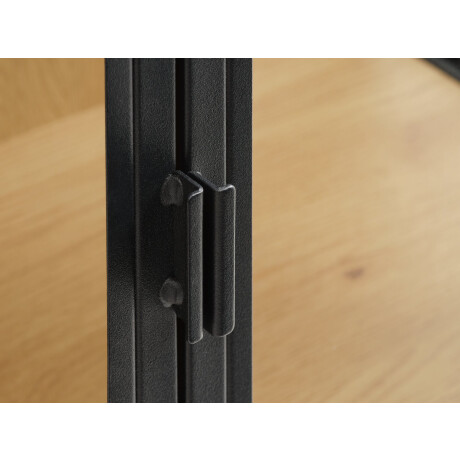 Vitrina Trappedal Roble/Negro