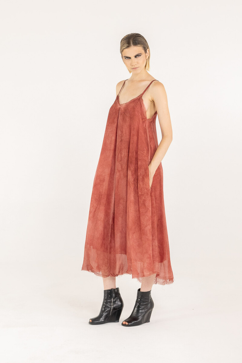 VESTIDO Ocre