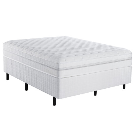 SOMMIER PLAZA Y MEDIA BASE CAMA COLCHÓN DE ESPUMA Y RESORTE POCKET SOMMIER PLAZA Y MEDIA BASE CAMA COLCHÓN DE ESPUMA Y RESORTE POCKET