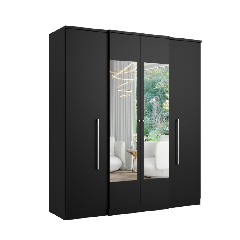 ROPERO SPLENDORE GLASS NEGRO STV ROPERO SPLENDORE GLASS NEGRO STV