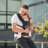 Mochila porta bebe Hoody Kikkaboo gris