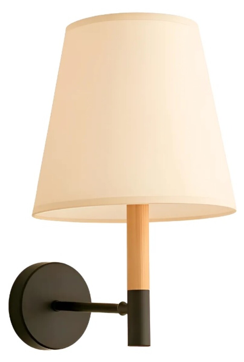 Aplique De Pared Colgante Túnez Negro - Negro 