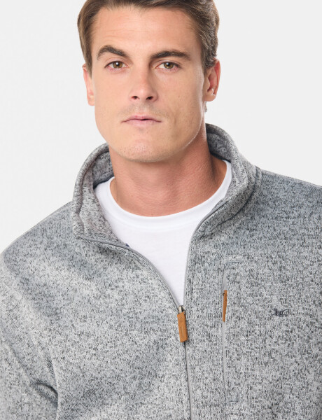 CAMPERA FELPA ESPECIAL Gris