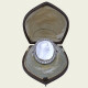 Prendedor Antiguo Oro 18K Blanco, Brillantes, Diamantes Y Nácar, Punzones Franceses Prendedor Antiguo Oro 18K Blanco, Brillantes, Diamantes Y Nácar, Punzones Franceses