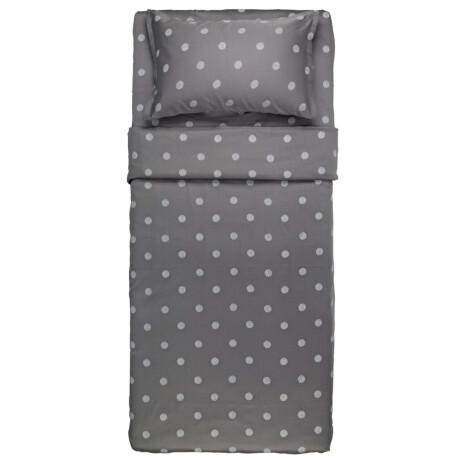 Juego De Sabanas Saten Ane 160X240 Gris