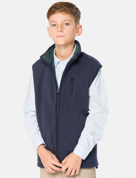 CHALECO POLAR Azul