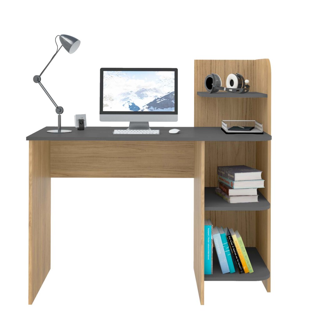 ESCRITORIO MDF MARRON LINK