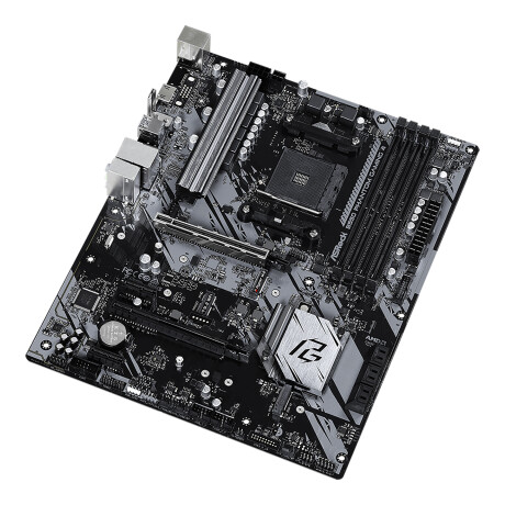 Asrock - Tarjeta Madre B550 Phantom Gaming 4 - Socket AM4. DDR4 4733+ Mhz. Hdmi. 6 X SATA3, 1 X Hype 001