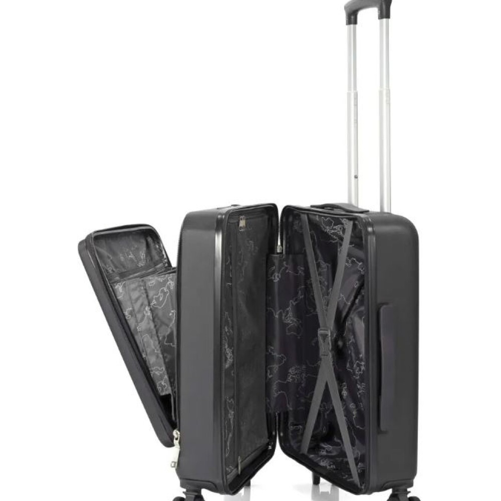 Valija Benzi 4 Ruedas Negro S TROLLEY INDIVIDUAL ABS 4 RUEDAS BZ5801N-50