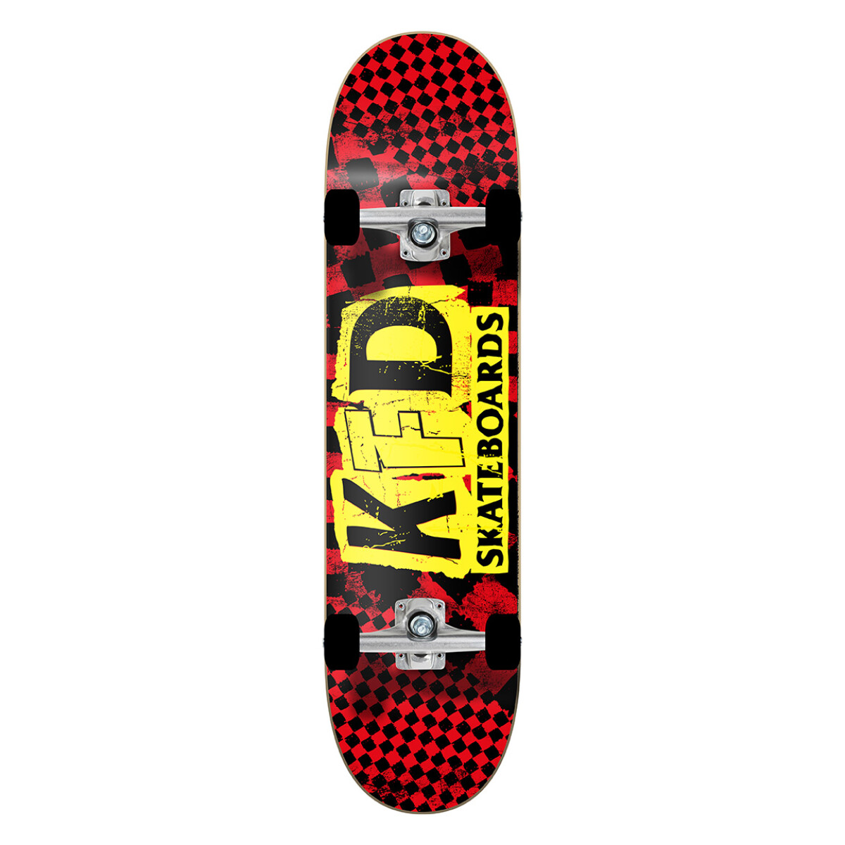 Skate Completo KFD Checker 8.25" - Ransom Red 
