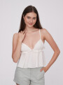 Musculosa Mirtha Marfil / Off White