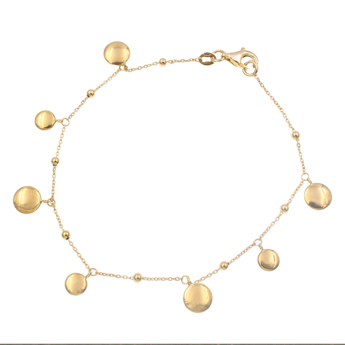 Pulsera Paula de oro amarillo 18k. 