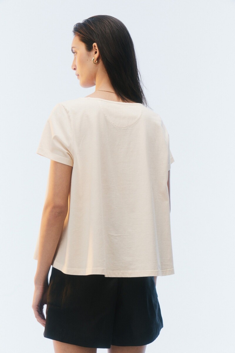 REMERA VIENA Manteca
