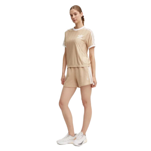 Remera MC Adidas 3 S Pnst Tee - Beige Remera MC Adidas 3 S Pnst Tee - Beige