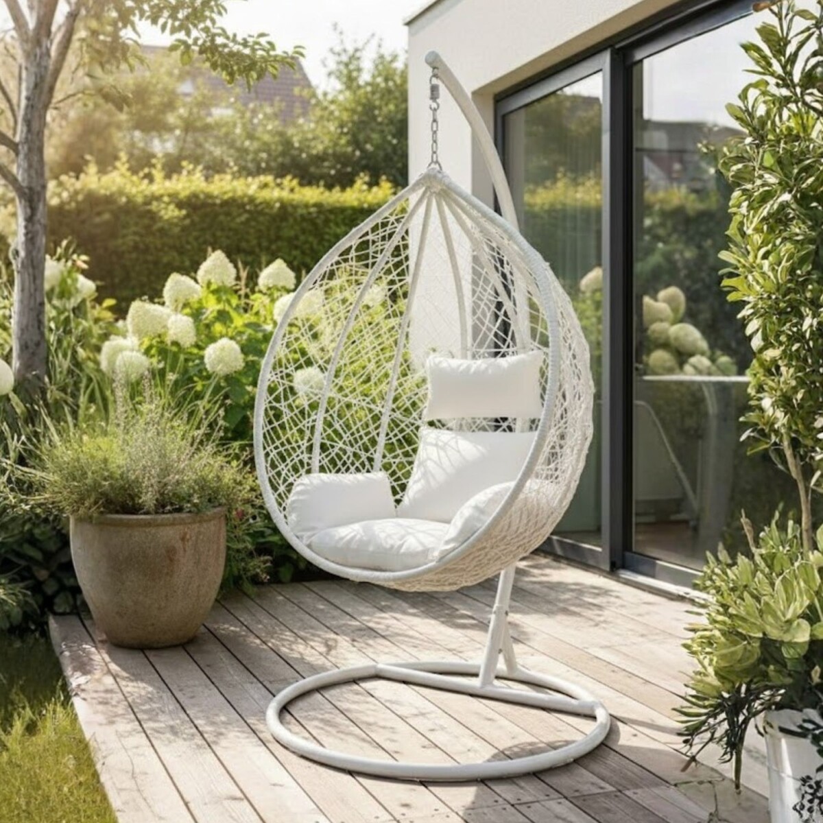 Hamaca Nido Colgante - Blanco 