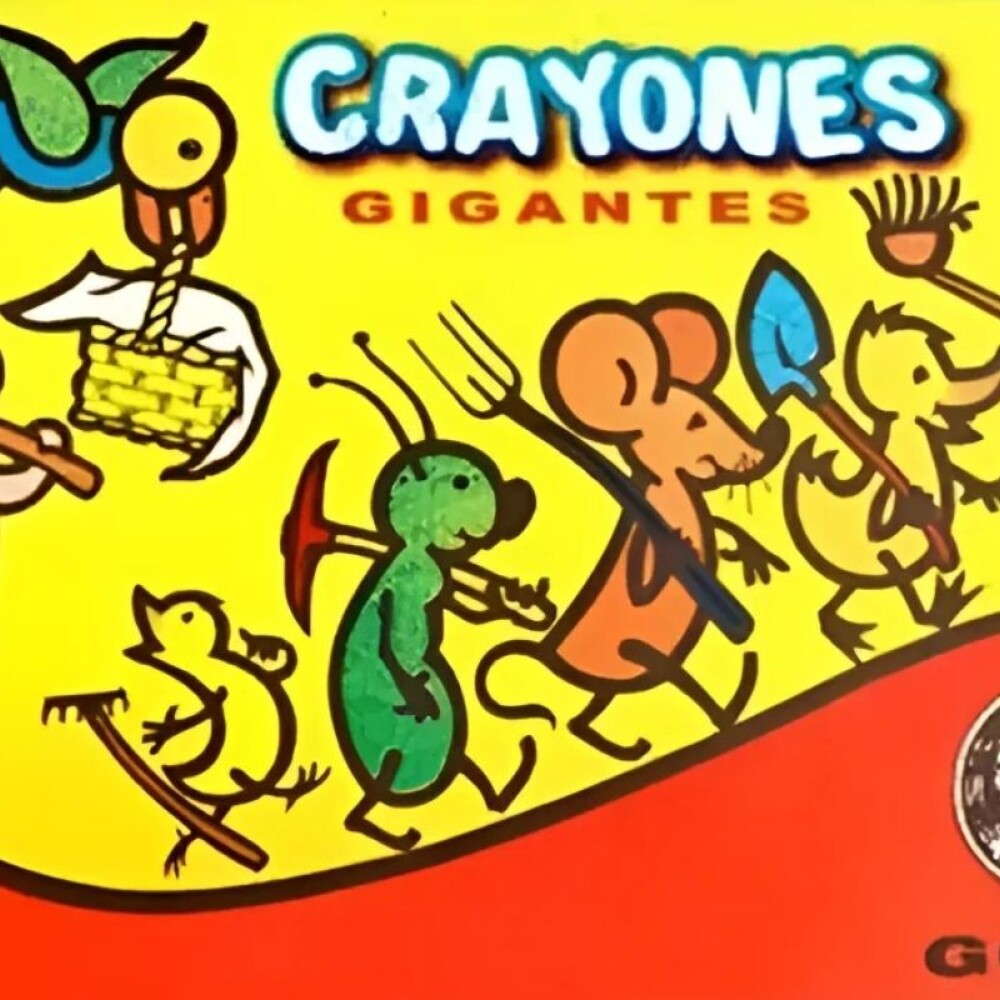 CRAYOLA GIGANTE 12 COLORES CRAYOLA GIGANTE 12 COLORES