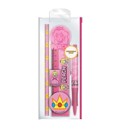 Set Escritura Super Mario - Princess Peach Set Escritura Super Mario - Princess Peach