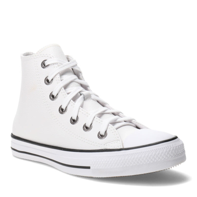 Championes Unisex Converse Chuck Taylor All Star HI Blanco - Negro
