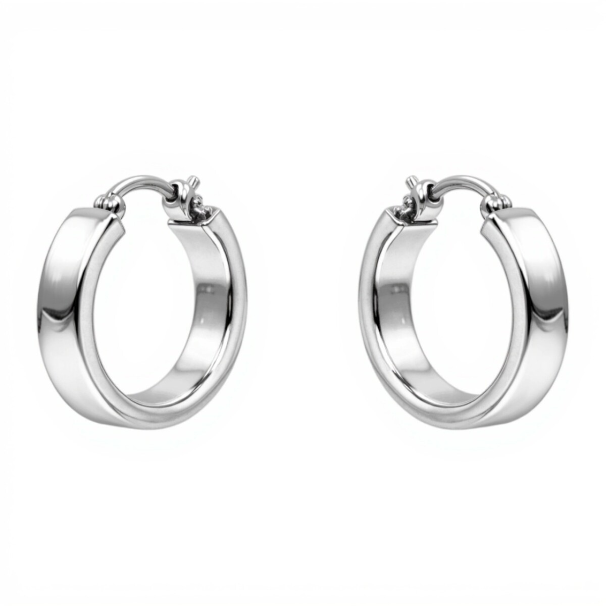 Caravanas Aro Entero- Plata 925- Sin Piedra - CA4112 - ca4112 