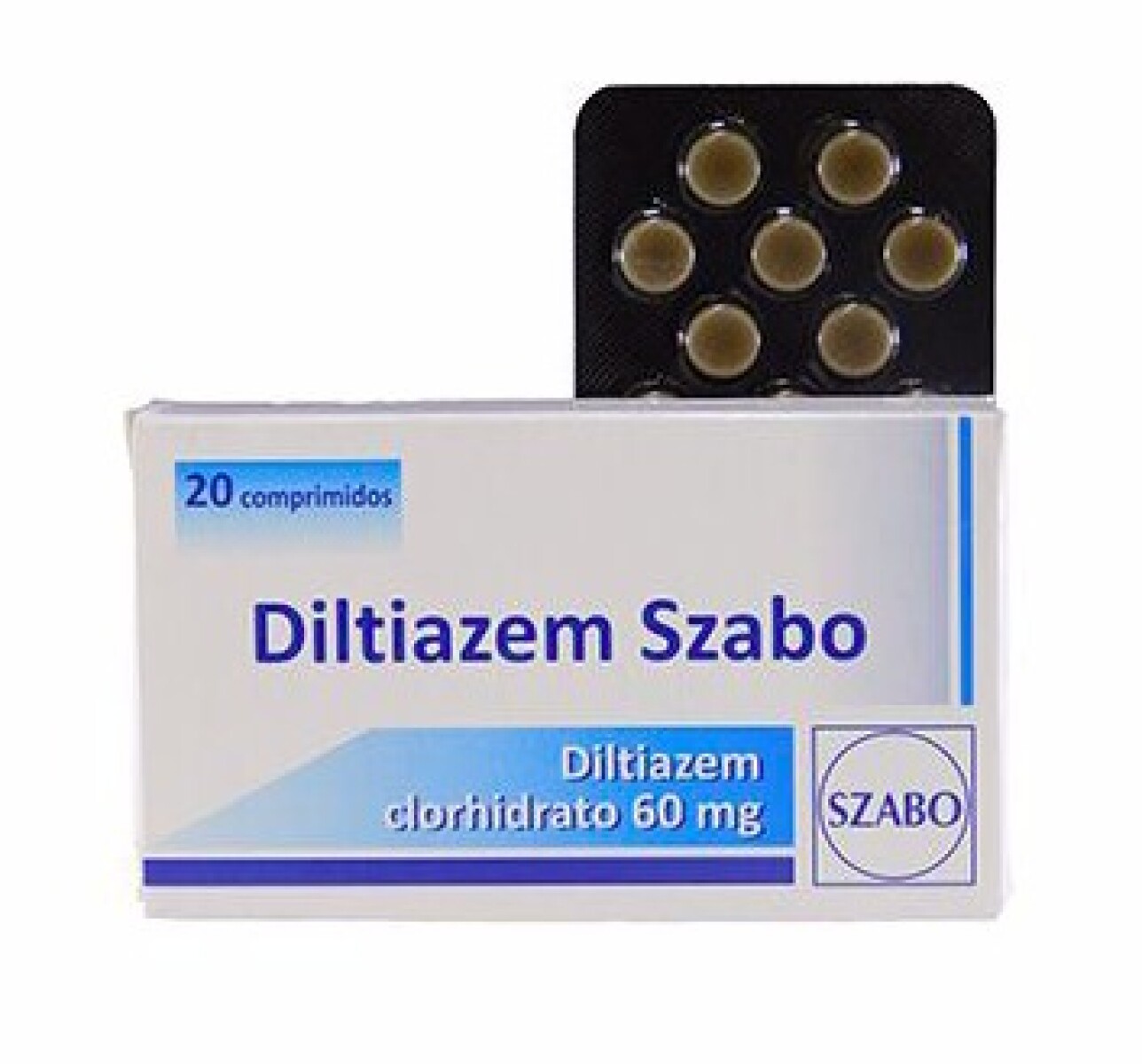 Diltiazem 60 Mg 20 Comprimidos 