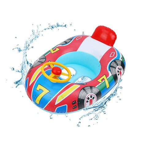 Salvavidas Inflable Flotador Auto Volante Niños Piscina Salvavidas Inflable Flotador Auto Volante Niños Piscina