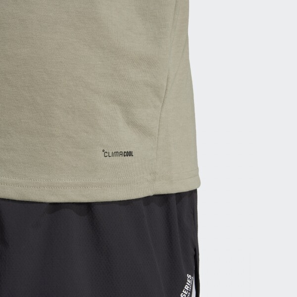 Remera Adidas Climacool Training Verde