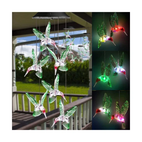 LLAMADOR DE ÁNGELES LED SOLAR 13*13*10CM 001