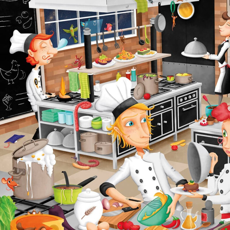 Puzzle Chef Deluxe 150 Pzas- Eureka Puzzle Chef Deluxe 150 Pzas- Eureka