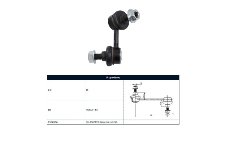 Bieleta Mitsubishi L200 07-14 Izq Bieleta Mitsubishi L200 07-14 Izq