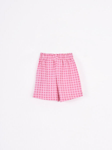 SHORT ESTAMPADO TIRSA ROSA CLARO