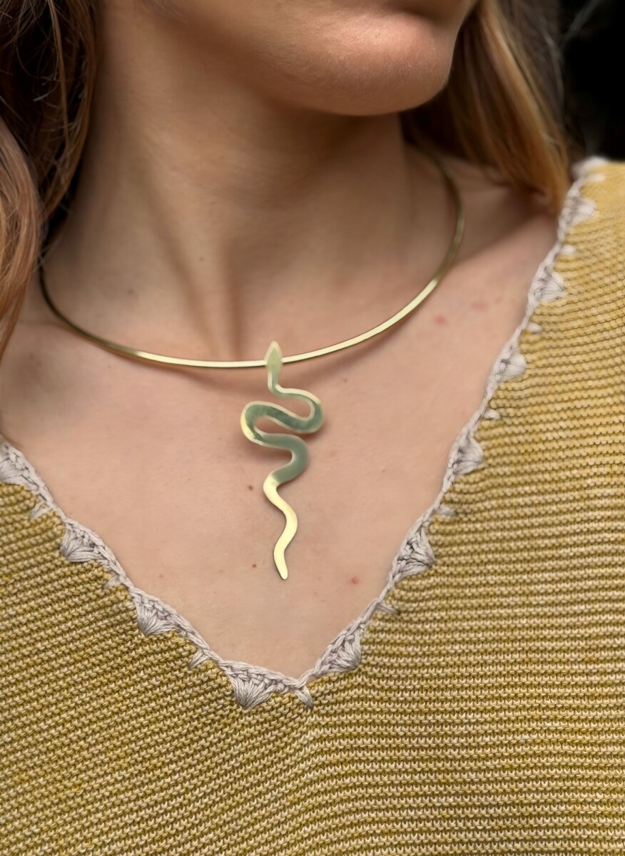 COLLAR SILKA - DORADO 