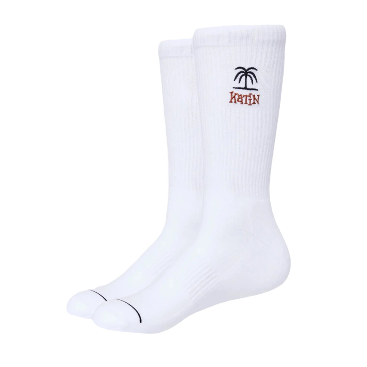 Medias Katin K-Palm - Blanco 