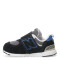Championes de Niño New Balance New B-574 Negro - Gris - Azul