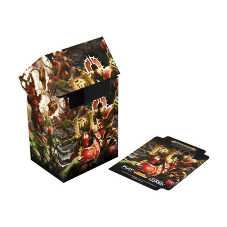 Ultimate Guard Deck Case 80+ - Standard Size - Warhammer - Chaos vs. Destruction Ultimate Guard Deck Case 80+ - Standard Size - Warhammer - Chaos vs. Destruction
