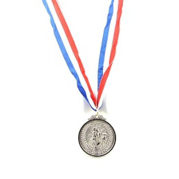 Medalla 6.5 Laureles y Atletas Plata