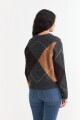 Sweater con rombos BEIGE