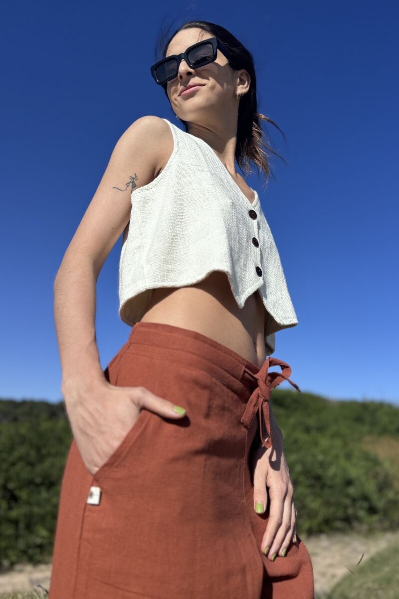 Pantalón Blanca Terracota