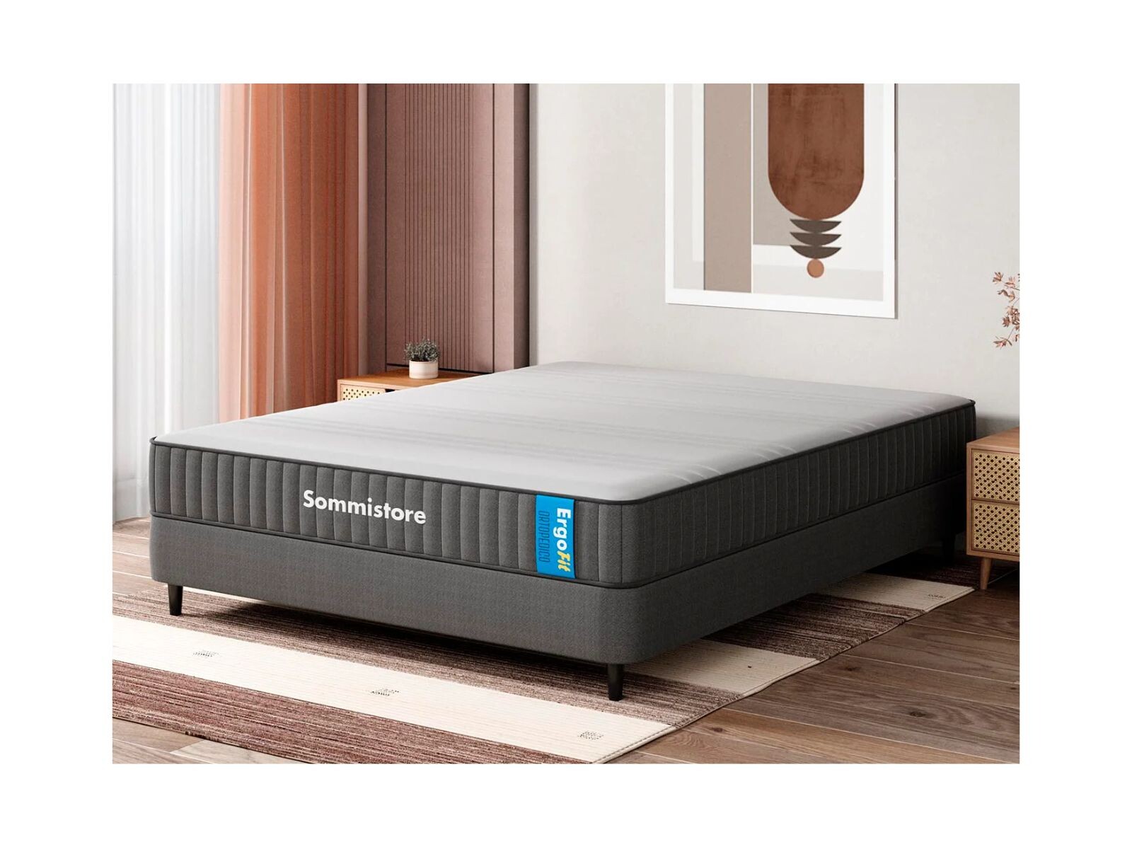 Colchón + Sommier 2 Plazas ErgoFit® 