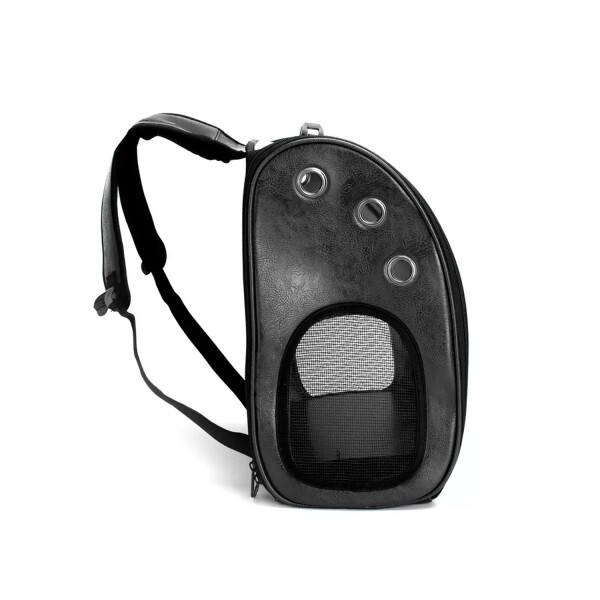 Mochila Transportadora Bolso Cuerina Premium Mascota Capsula Mochila Transportadora Bolso Cuerina Premium Mascota Capsula