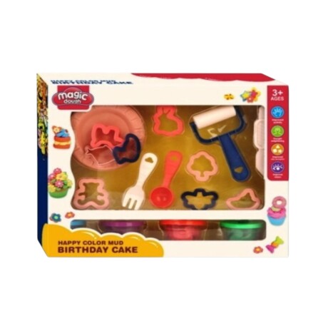 Set de Masas de Moldear para Formar Tortas 001
