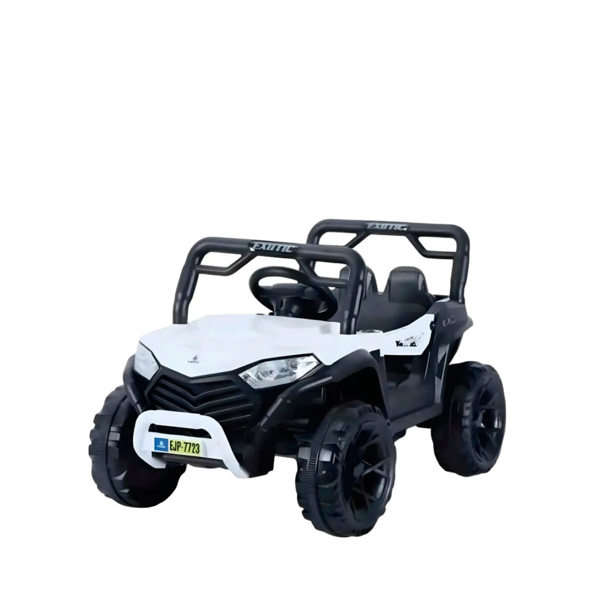Auto a Batería Lumax 4x4 12V control remoto, USB y Música - Blanco 