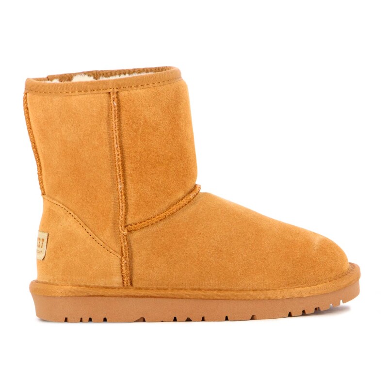 Country Pantubota T-Alto /Cuero Suede / Water-Resistant – Dama – Camel Camel
