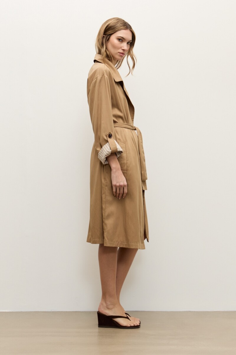 Trench Lyocell beige