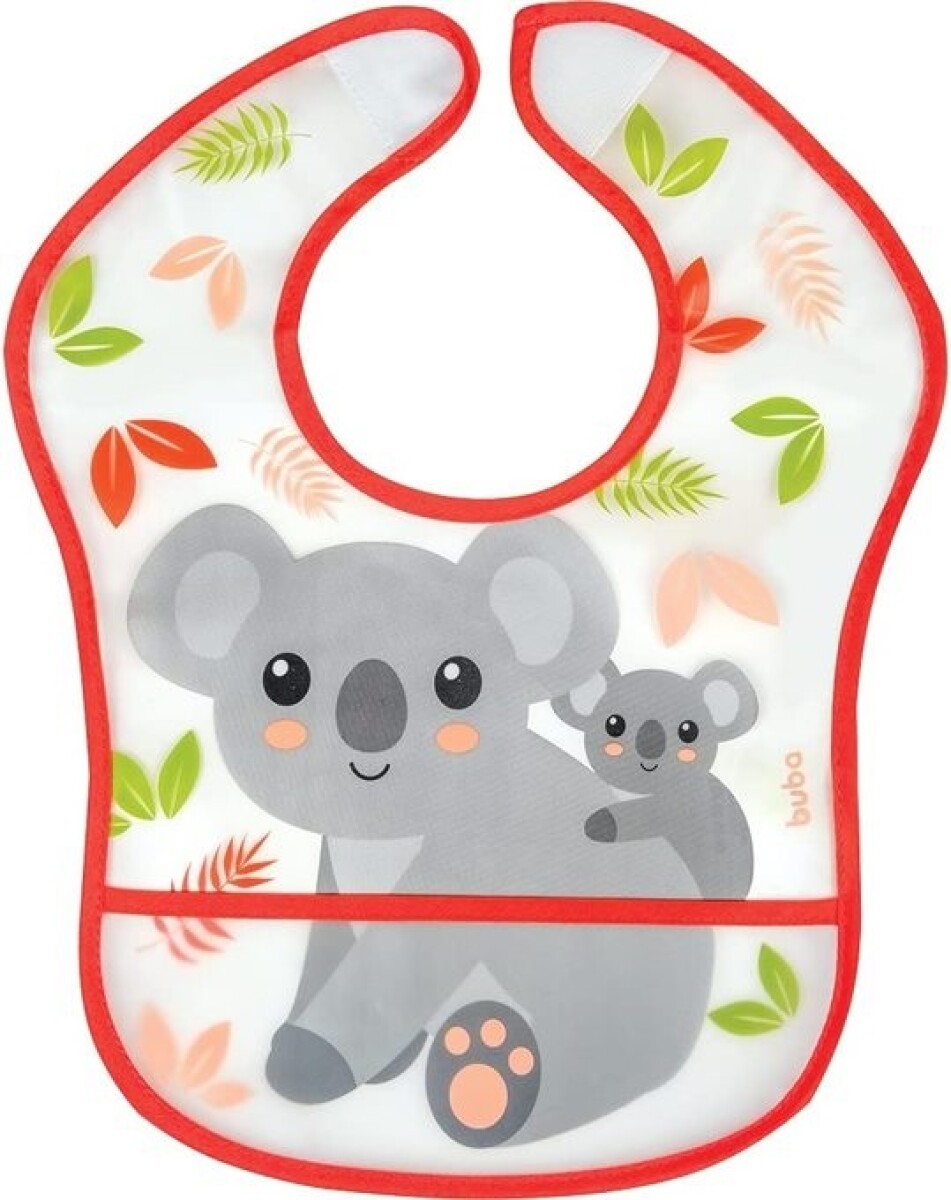 Babero impermeable con bolsillo - koala 